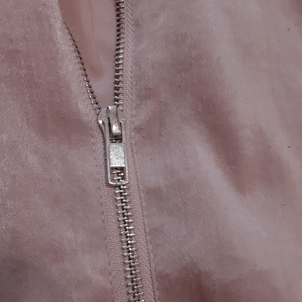 Mod Ref, Pale Pink, Polyester, Full Zipper Baseba… - image 7